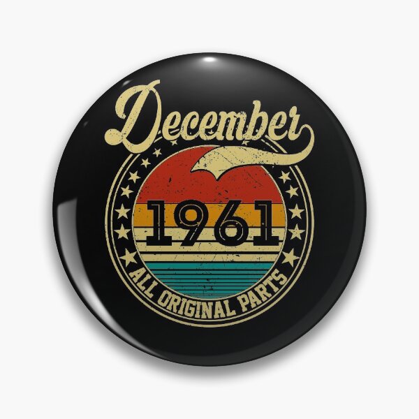 Item preview, Vintage December 1961 All Original Parts Born in December 1961 60th Birthday Gift 60 Years Old designed and sold by MN-Shop0123.