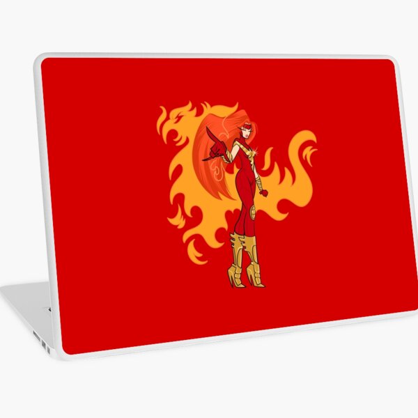revolution fire bird Laptop Skin