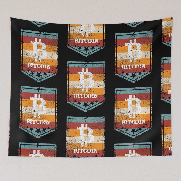 Item preview, Bitcoin BTC Cryptocurrency Military Grunge designed and sold by Bitcoin-Fashion.