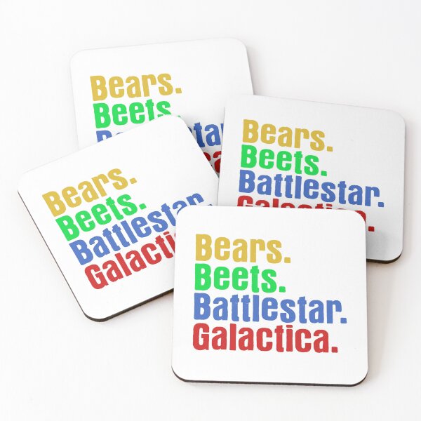 Item preview, BEARS BEETS BATTLESTAR GALACTICA designed and sold by Zunichpavao07.