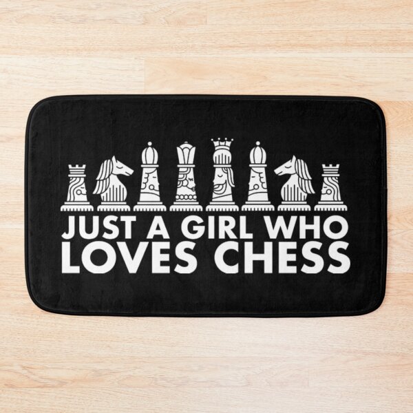 Item preview, Just A Girl Who Loves Chess  designed and sold by VernonCruz.