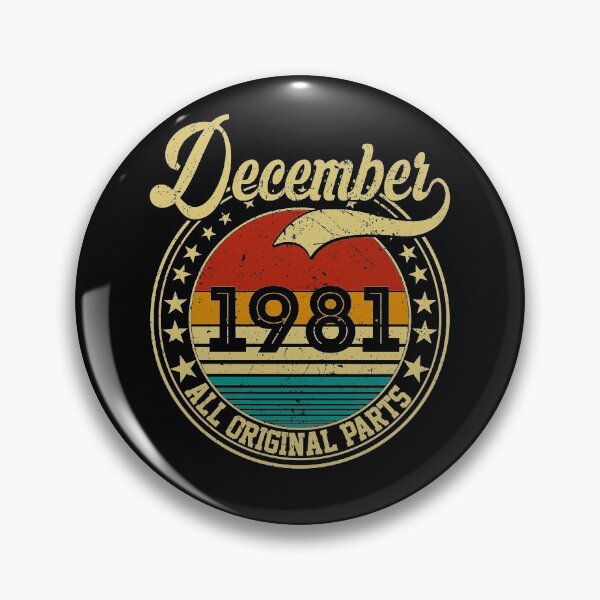 Item preview, Vintage December 1981 All Original Parts Born in December 1981 40th Birthday Gift 40 Years Old designed and sold by MN-Shop0123.