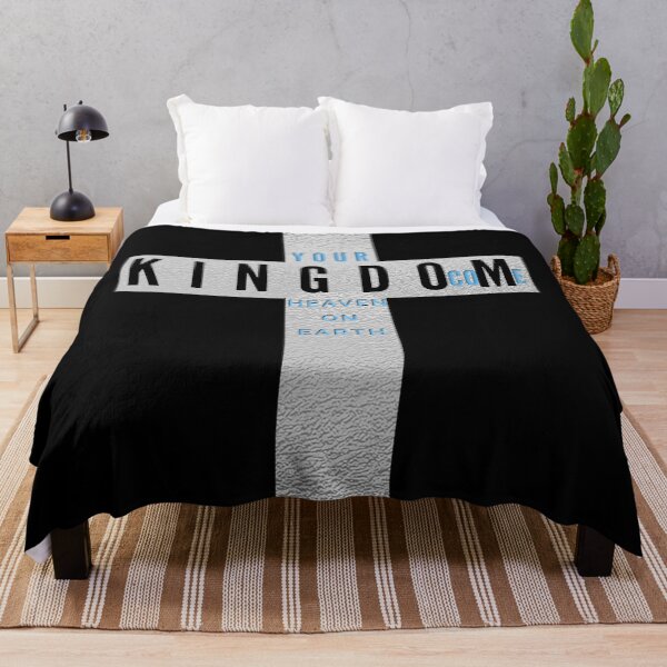Item preview, Christian Cross with Your Kingdom Come - Heaven On Earth. designed and sold by TheKingdomAttic.