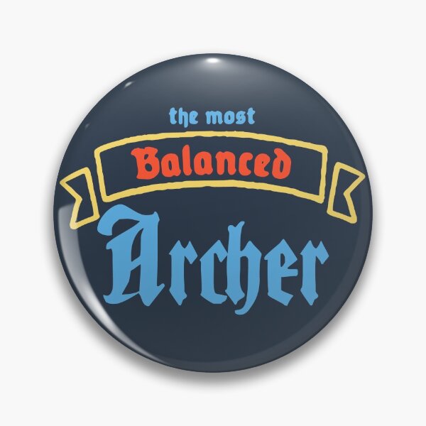 Item preview, The Most Balanced Archer designed and sold by Chubuter.