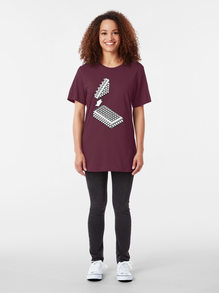 Alternate view of Bricking It Slim Fit T-Shirt