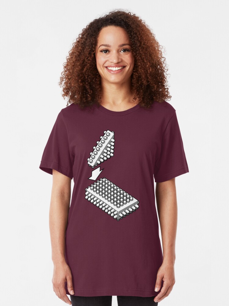 Alternate view of Bricking It Slim Fit T-Shirt