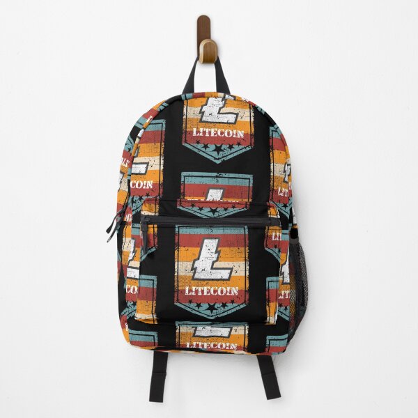 Item preview, Litecoin LTC Cryptocurrency Military Grunge designed and sold by Bitcoin-Fashion.