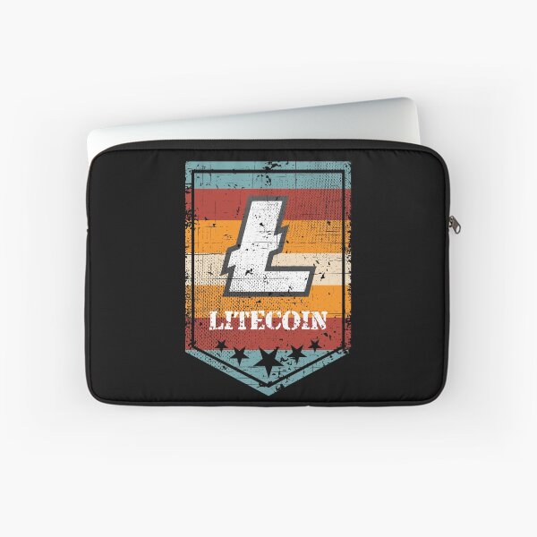 Item preview, Litecoin LTC Cryptocurrency Military Grunge designed and sold by Bitcoin-Fashion.