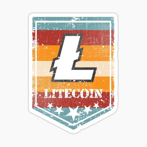 Artikel-Vorschau von Litecoin LTC Cryptocurrency Military Grunge, designt und verkauft von Bitcoin-Fashion.