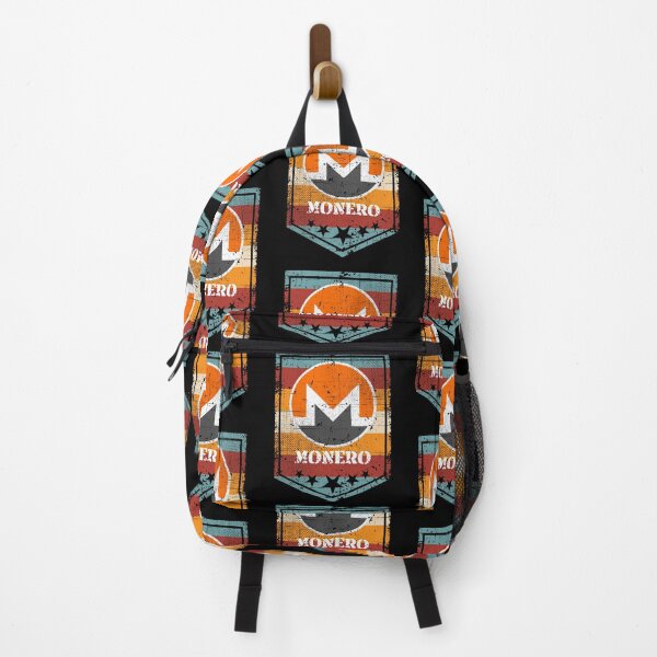 Item preview, Monero XMR Cryptocurrency Military Grunge designed and sold by Bitcoin-Fashion.