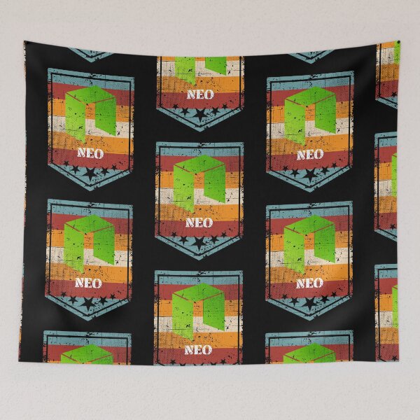 Item preview, NEO Cryptocurrency Military Grunge designed and sold by Bitcoin-Fashion.