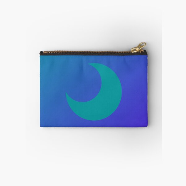 Item preview, Blue Crescent Moon in Gradient Sky designed and sold by ShaunSandhu.