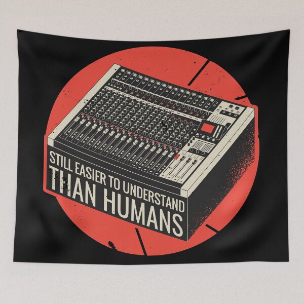 Item preview, Funny Mixing Desk Slogan Music Gift designed and sold by TeesByMark.