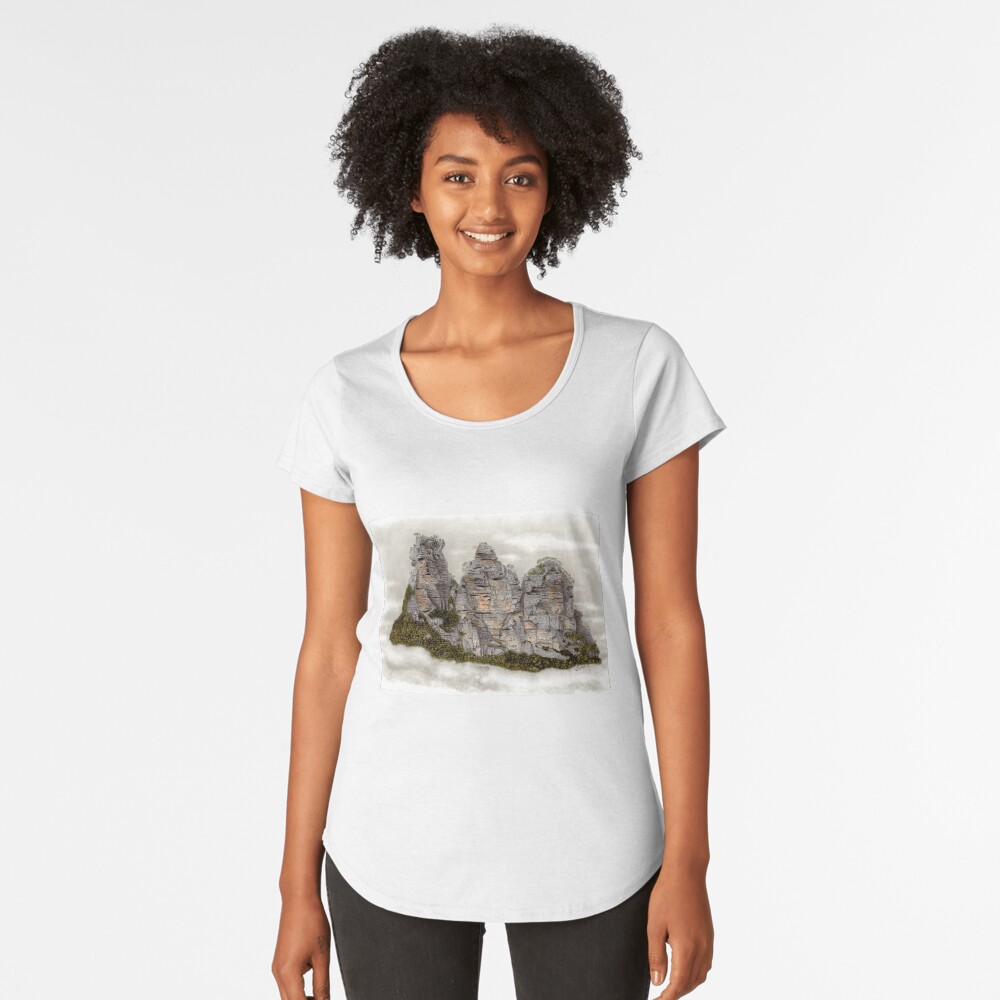 Item preview, Premium Scoop T-Shirt designed and sold by InmaVassar.