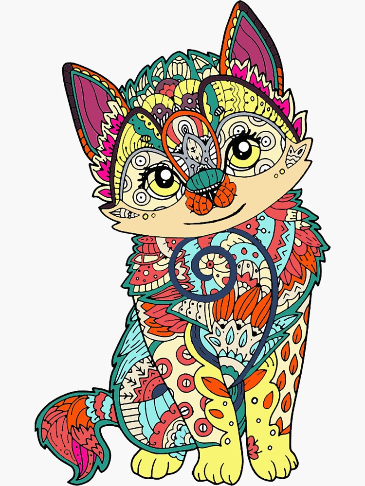 Mandala – Cat –