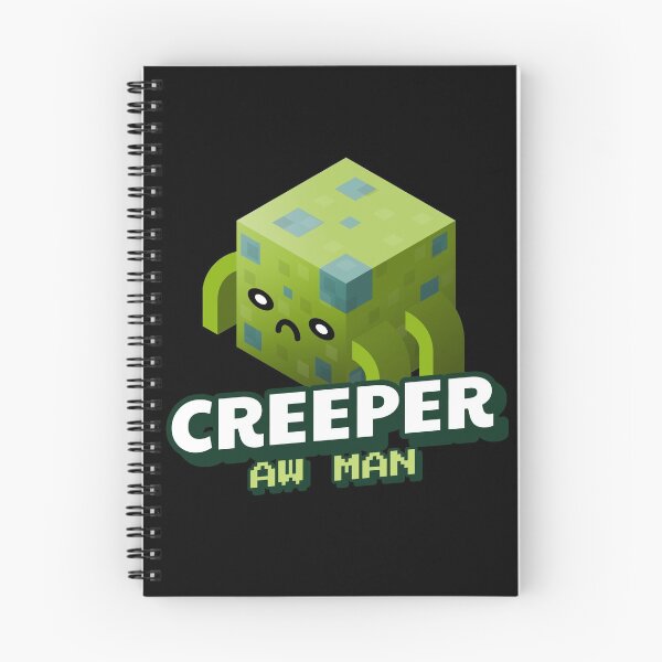 Item preview, Creeper Aw Man - with green creature illustration designed and sold by SocialStreet.