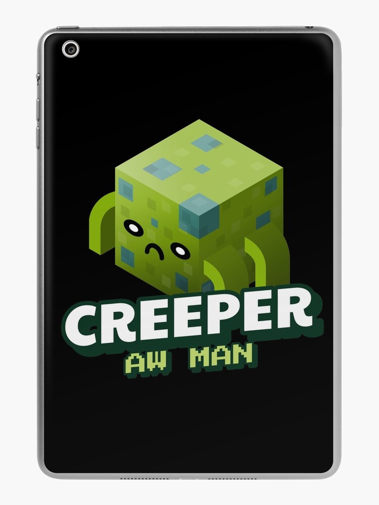 Minecraft Creeper Girl Illustration Meme iPad Case & Skin for Sale by  Destinyplayer