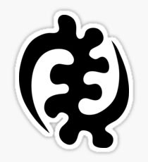 gye nyame africa symbol ghana Sticker