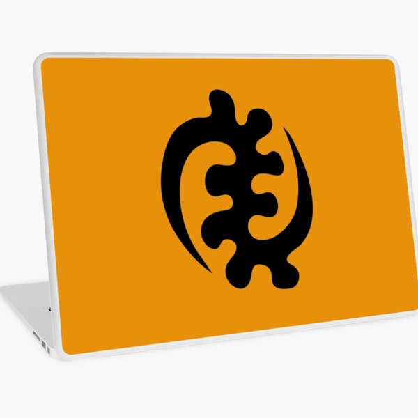 gye nyame africa symbol ghana Laptop Skin