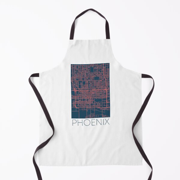 Item preview, Phoenix Street Map Pink and Blue designed and sold by HelloGentry.