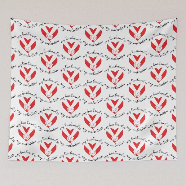 Item preview, My Husband Is My Valentine designed and sold by IrisDesign20.