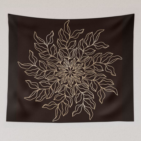 Item preview, Golden mandala. Circle mandala. Square mandala. Home decoration designed and sold by soniaaseguin.