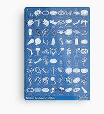 The Theme Park Guide to Flat Rides Metal Print