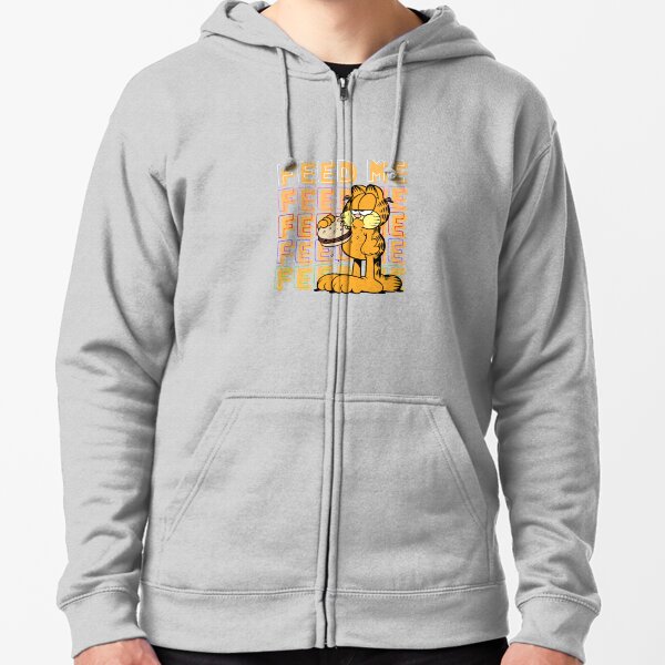 garfield hoodie pink