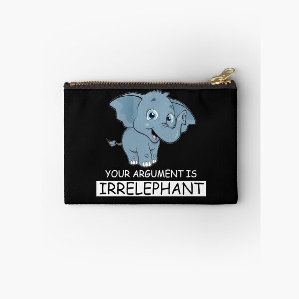 Item preview, Your Argument Is Irrelephant Elephant Gift Cute Women designed and sold by ContreiDesign.