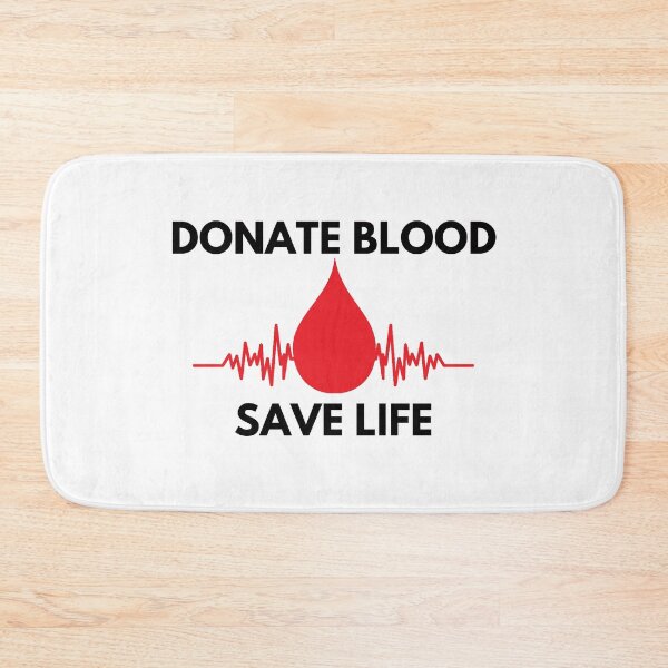 Artikelvorschau, Blut spenden Leben retten entworfen und verkauft von GoaTeeGram.