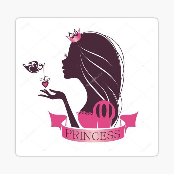 Princesses logo Sticker
