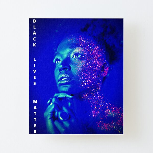 BLACK LIVES MATTER: "SOUL SISTER!" Canvas Mounted Print