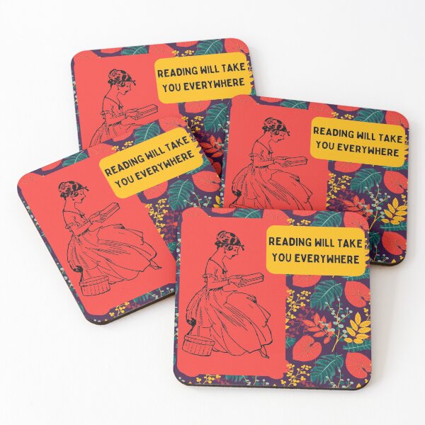 Item preview,  Reading Will Take You Everywhere (Vintage Version) designed and sold by Shash31.