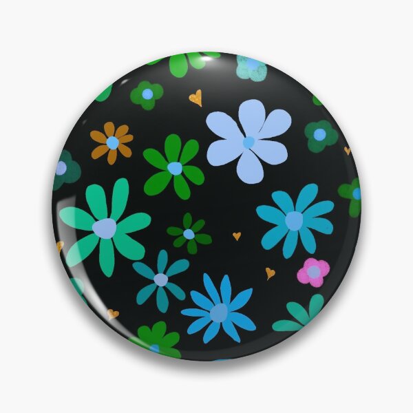 Item preview, Cute Bright Green Flowers designed and sold by KizzyW.