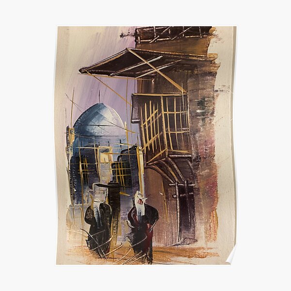 Arabic City in Iraq Poster