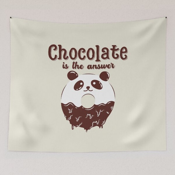 Item preview, Chocolate is the answer designed and sold by Nyanko-Sempai.
