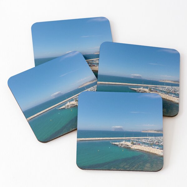 Item preview, Moraira Spain View to Calpe rock with Boats designed and sold by acceleratorhams.