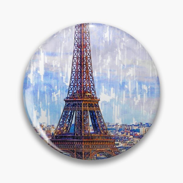 Artikelvorschau, Eiffelturm Paris aus der Vogelperspektive. Für Eiffelturm & Pariser Liebhaber. entworfen und verkauft von ColortrixArt.
