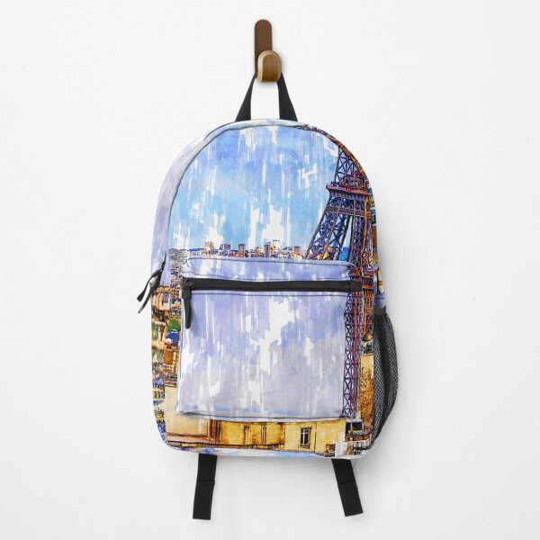 Item preview, Bird's Eye View Eiffel Tower Paris. For Eiffel Tower & Paris Lovers. designed and sold by ColortrixArt.
