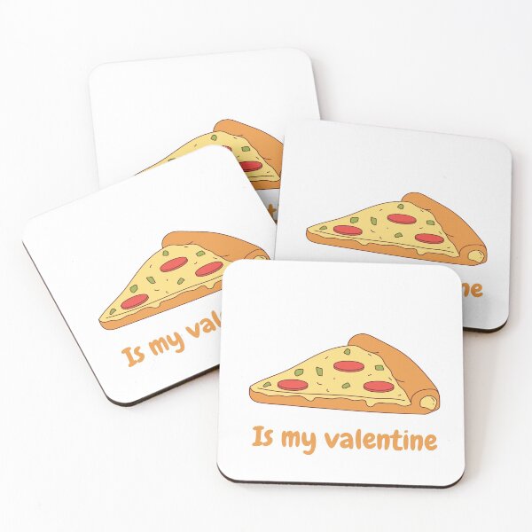 Item preview, Pizza is my valentine designed and sold by 1PRINTORA1.