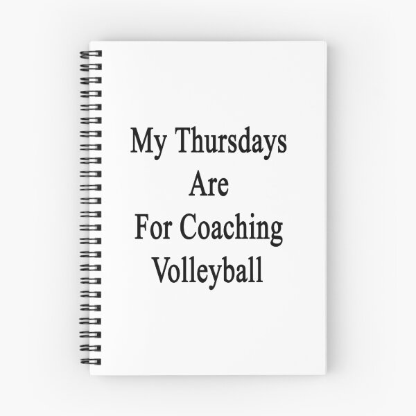 Item preview, My Thursdays Are For Coaching Volleyball  designed and sold by supernova23.