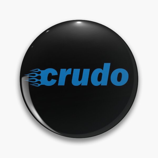 Item preview, Blue Crudo With Fire designed and sold by CrudoMerch.