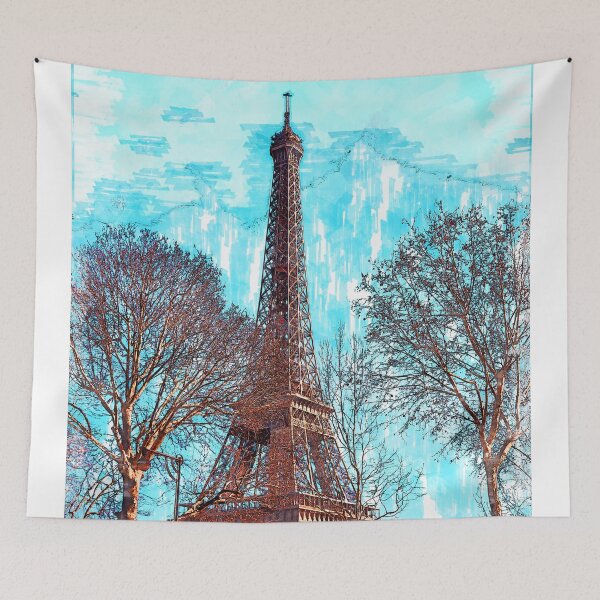 Item preview, Eiffel Tower Paris City. For Eiffel Tower & Paris Lovers. designed and sold by ColortrixArt.