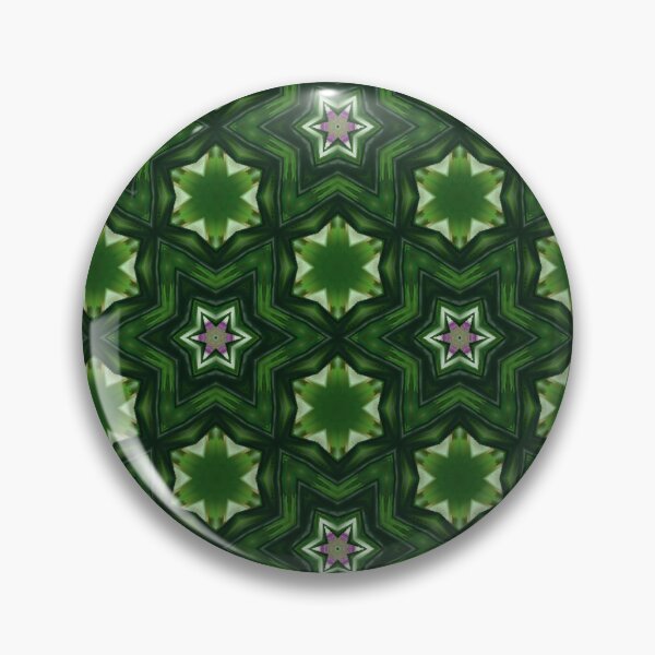 Item preview, green starry mandala pattern designed and sold by haroulita.