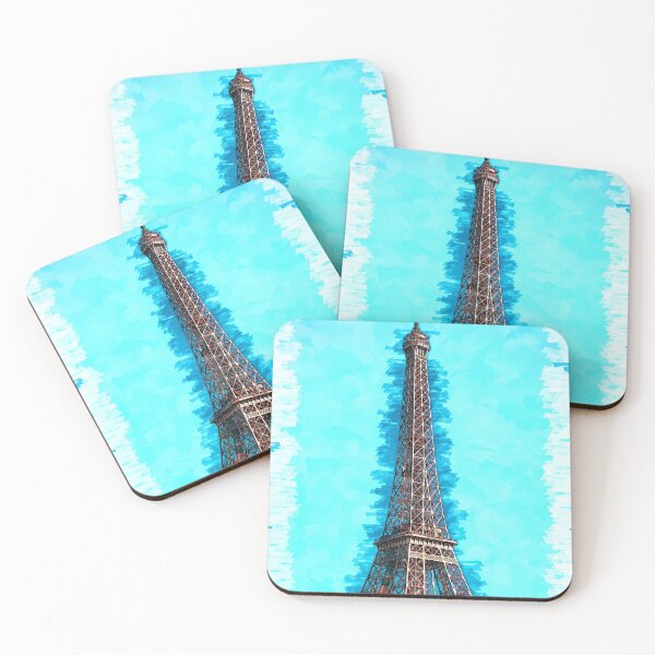 Item preview, Eiffel Tower Paris Clear Blue Sky. For Eiffel Tower & Paris Lovers. designed and sold by ColortrixArt.