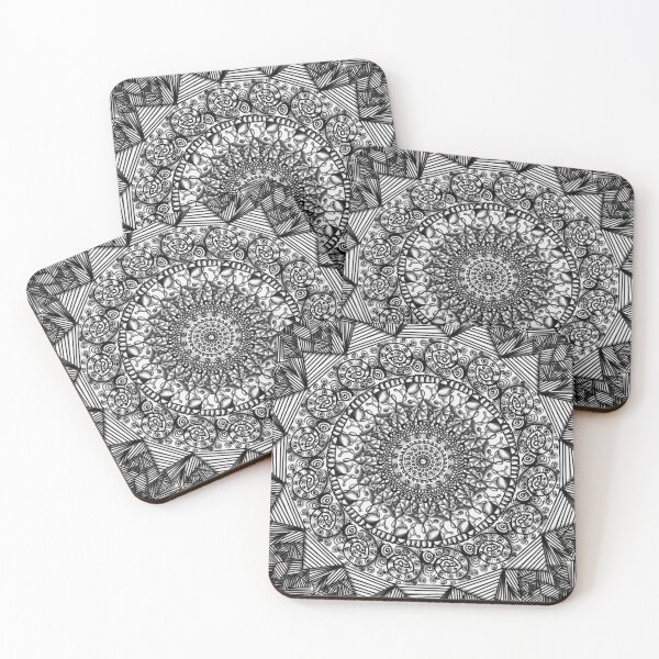 Item preview, The Bright white Mandala 2 designed and sold by threelll3.