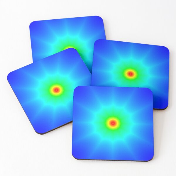 Artikelvorschau, Kaleidoscope Star Multicolor - Blue Rainbow Color Mandala entworfen und verkauft von gphotobox.