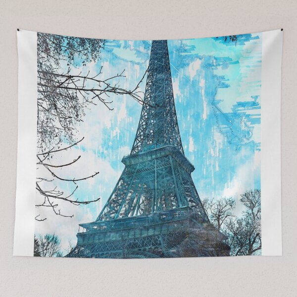 Item preview, Eiffel Tower Through The Trees. For Eiffel Tower & Paris Lovers. designed and sold by ColortrixArt.