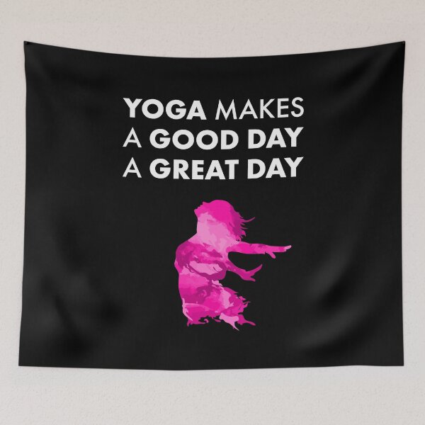 Item preview, Great day for yoga yoga teacher meditation gift design designed and sold by InesK-Design.