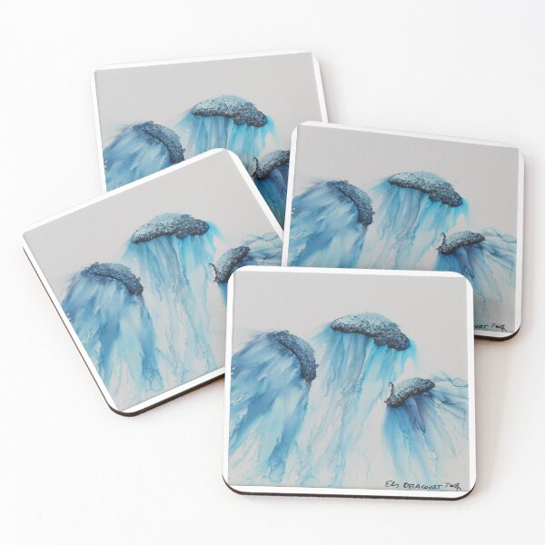 Item preview, Flower Tripple blue KleurRijk Els Delacourt designed and sold by KleurRijk.